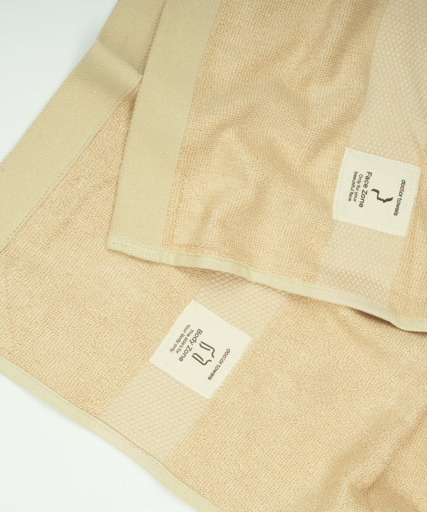 Banana Super light Weight Terry Bath Towels | 400 GSM | Pack of 2 - Biscotte Beige & Bombay Brown