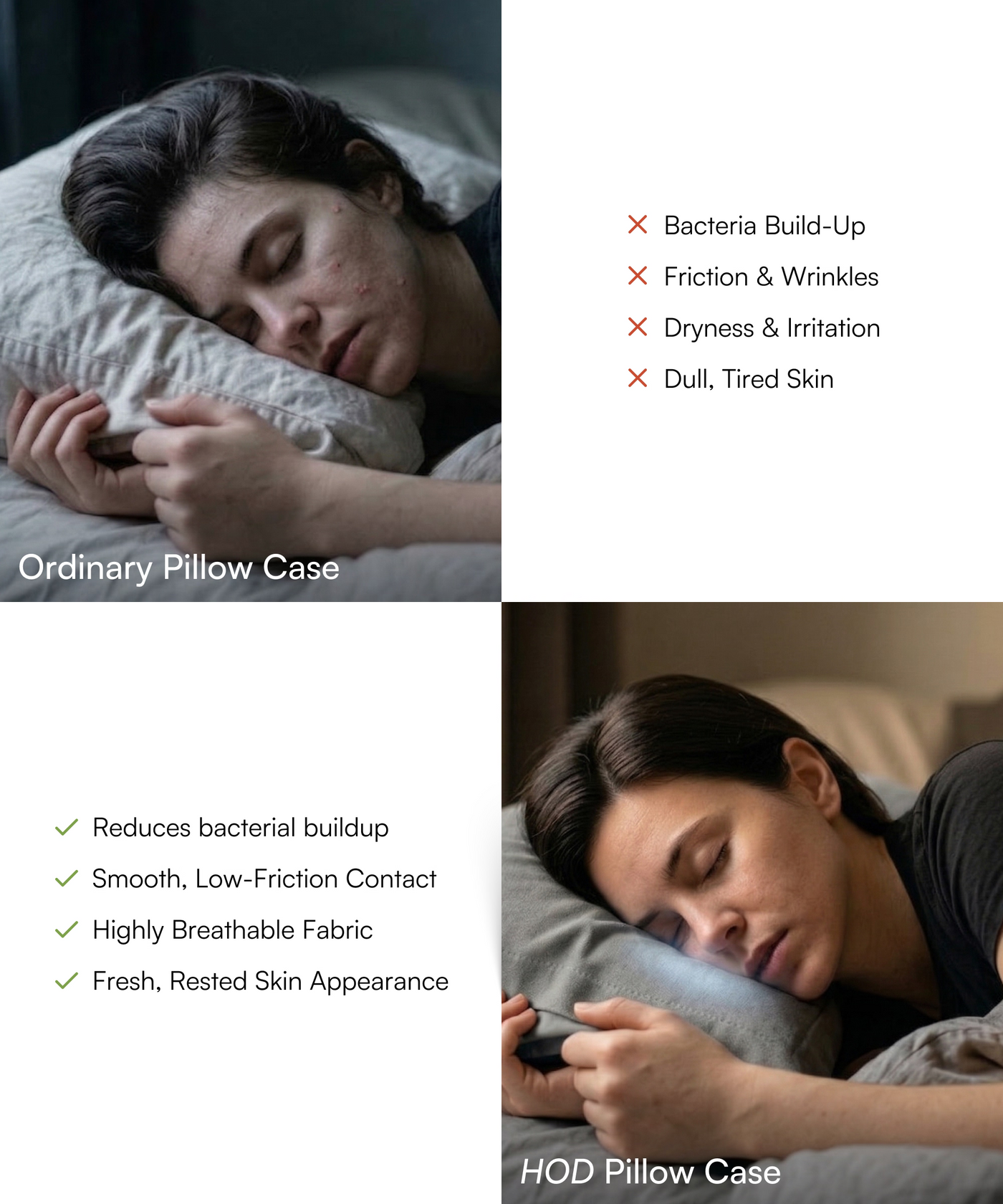 Pillowcase | Aloe Green Color  | Pack of 1