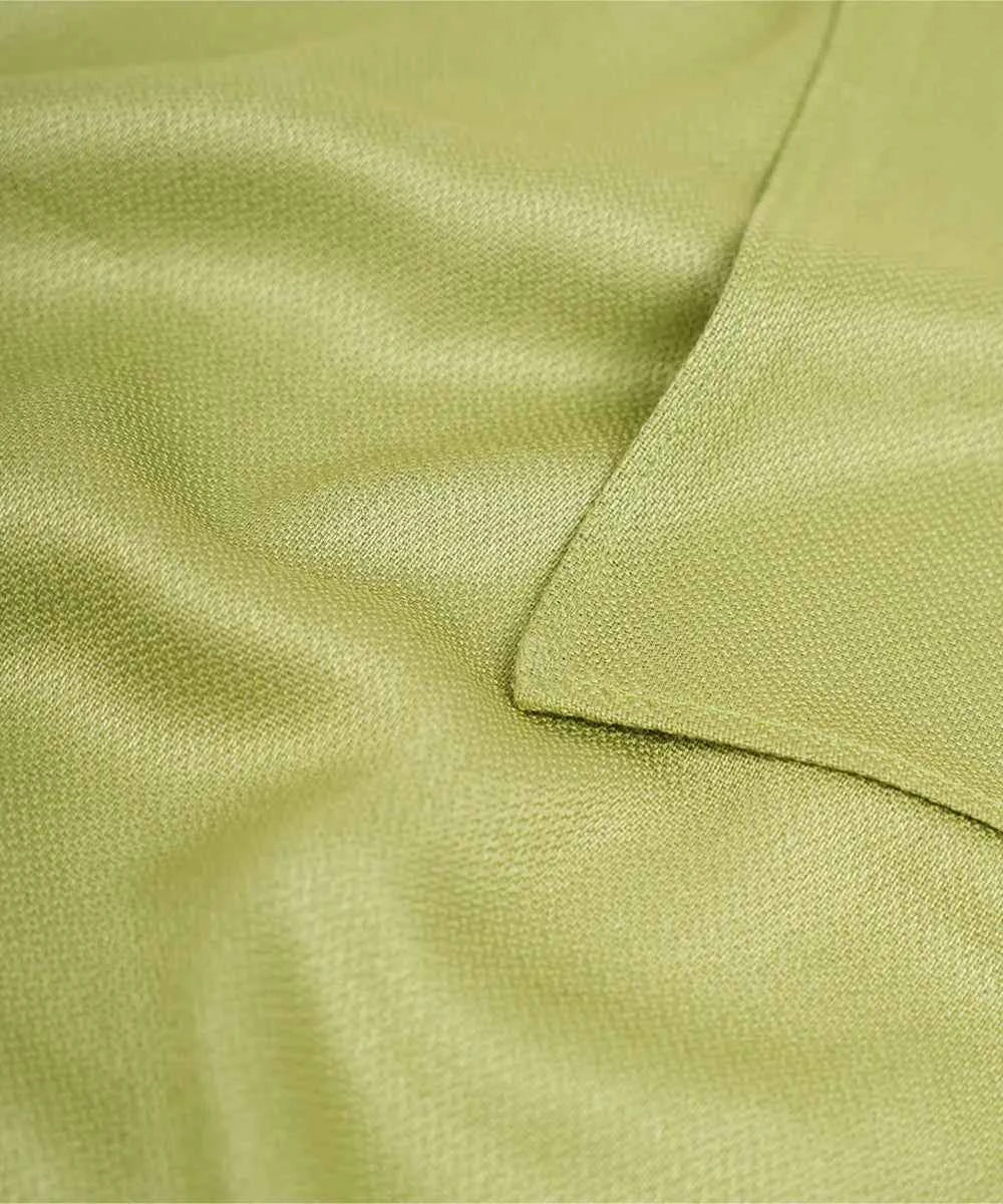 Aluvera Hand kerchief | Aloegreen and Mirage Blue combo | 40 X 40 cm | Pack of 4
