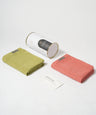 Aluvera Bath Towels | Pack of 2 | 75 x 150 cm - Celebration Canister