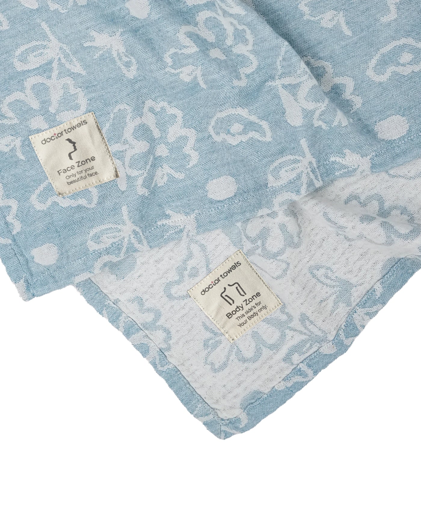 Best of Banana Bath Towel - Blue Combo - 75 x 150 cm , Set of 2