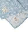 Banana Bath Towels - Blue Combo | Pack of 2 | 75 x 150 cm - Celebration Canister