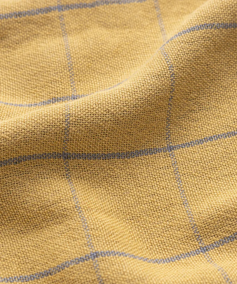 Close-up of golden orcher - banana double cloth towel 