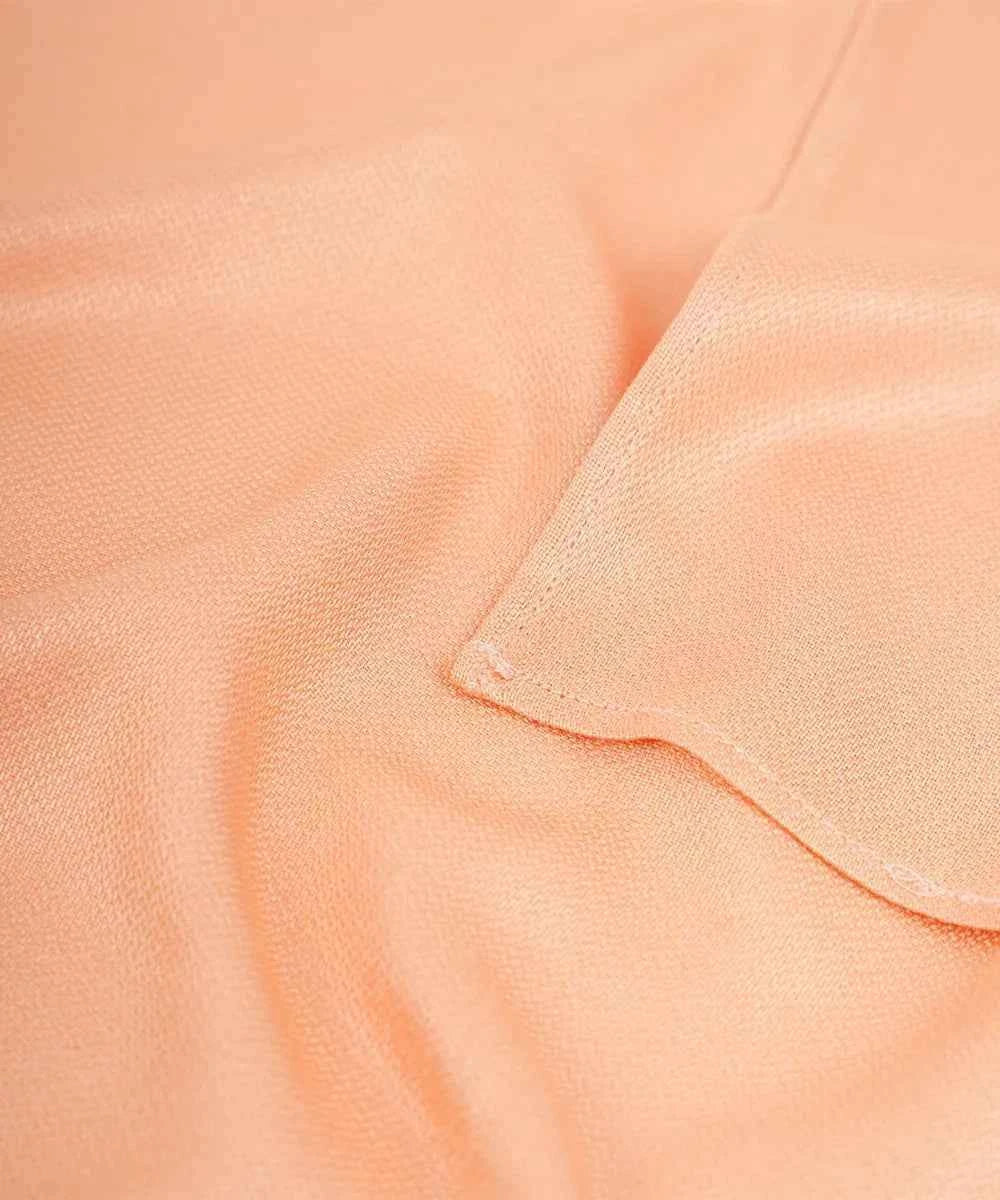 Aluvera Hand kerchief | Moon mist and Honey Peach combo | 40 X 40 cm | Pack of 4