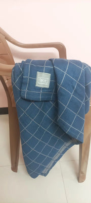 Customer photo of Banana Double Cloth Bath Towel | 330 GSM | 75 x 150 cm