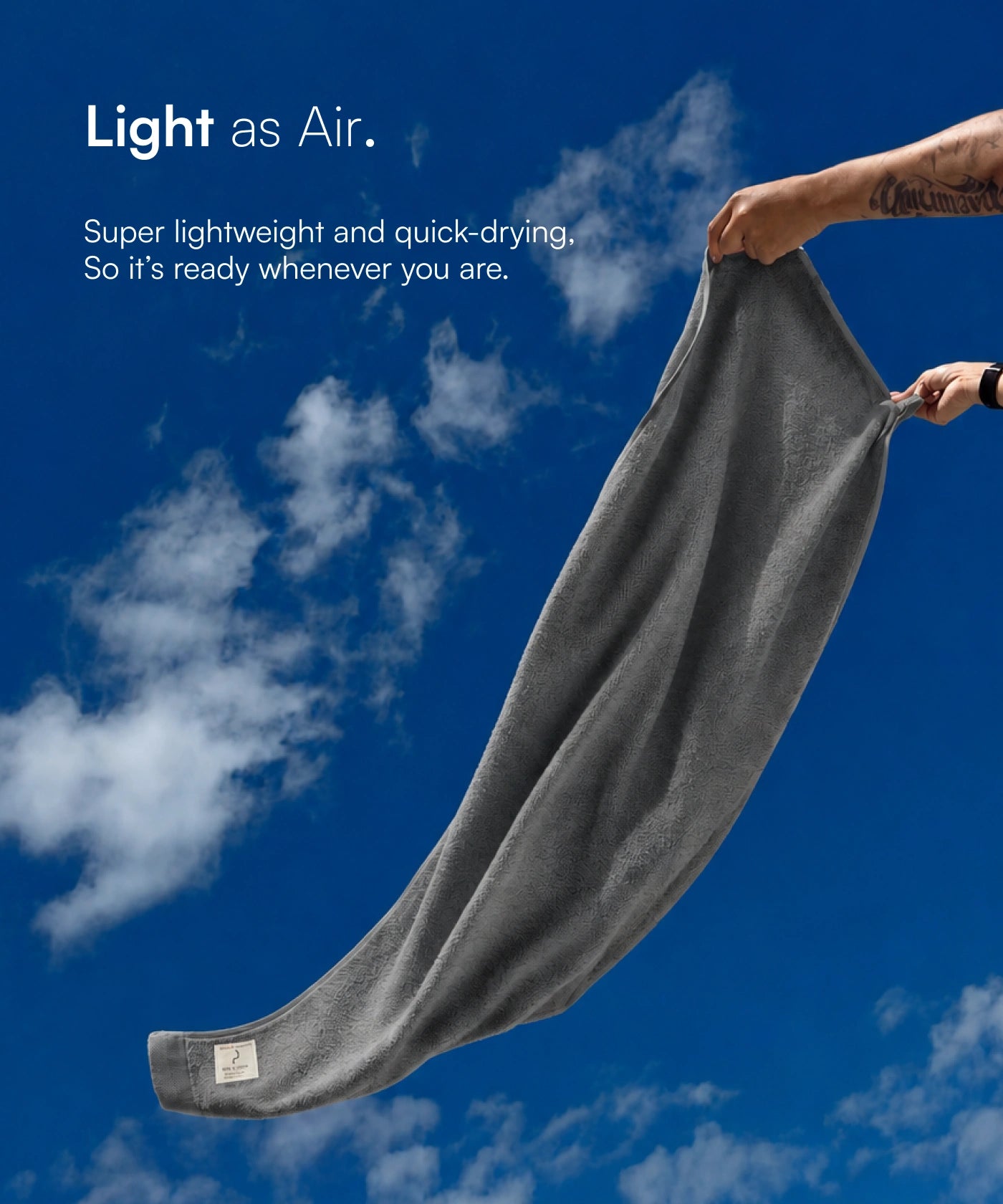 Banana Super Light Weight Terry Towels | 400 GSM | 75 x 150 cm