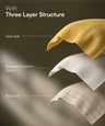 Aluvera Double Cloth Bath Towel | 330 GSM | 75 x 150 cm