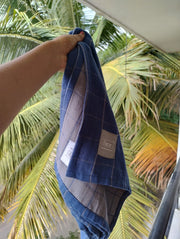 Customer photo of Banana Double Cloth Bath Towel | 75 x 150 cm - Gifting Canister