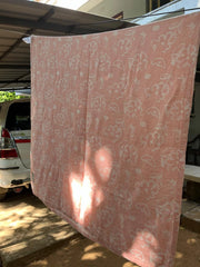 Customer photo of Banana Jacquard Floral Bath Towel | 210 GSM | 75 x 150 cm | Set of 12