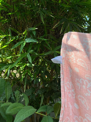 Customer photo of Banana Jacquard Floral Bath Towel | 210 GSM | 75 x 150 cm | Pack of 4