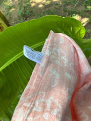 Customer photo of Banana Jacquard Floral Bath Towel | 210 GSM | 75 x 150 cm