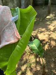 Customer photo of Banana Jacquard Floral Bath Towel | 210 GSM | 75 x 150 cm