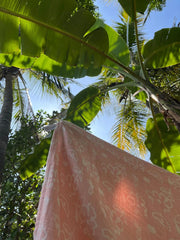 Customer photo of Banana Jacquard Floral Bath Towel | 210 GSM | 75 x 150 cm