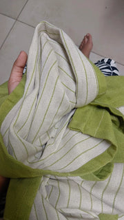 Customer photo of Aluvera Double Cloth Bath Towel | 330 GSM | 75 x 150 cm