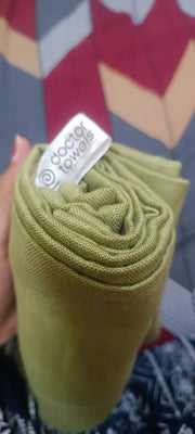 Customer photo of Aluvera Double Cloth Bath Towel | 330 GSM | 75 x 150 cm