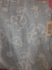 Customer photo of Banana Jacquard Floral Hair Towels |  25cm x 65cm x 5 cm | 210 GSM | pack of 2