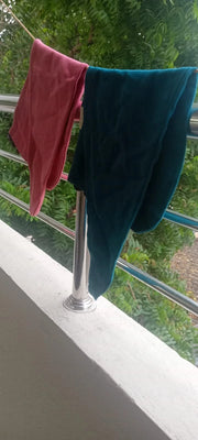 Customer photo of Banana Double Cloth Hair Towel - EXTRA LONG | 330 GSM | 25cm x 85cm x 5cm