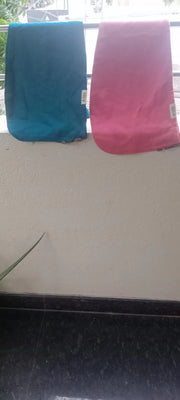 Customer photo of Banana Double Cloth Hair Towel | 330 GSM |  25cm x 65cm x 5 cm