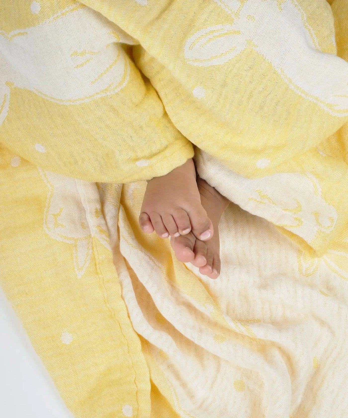 Baby bath towels and Swaddles Set- Pack of 4