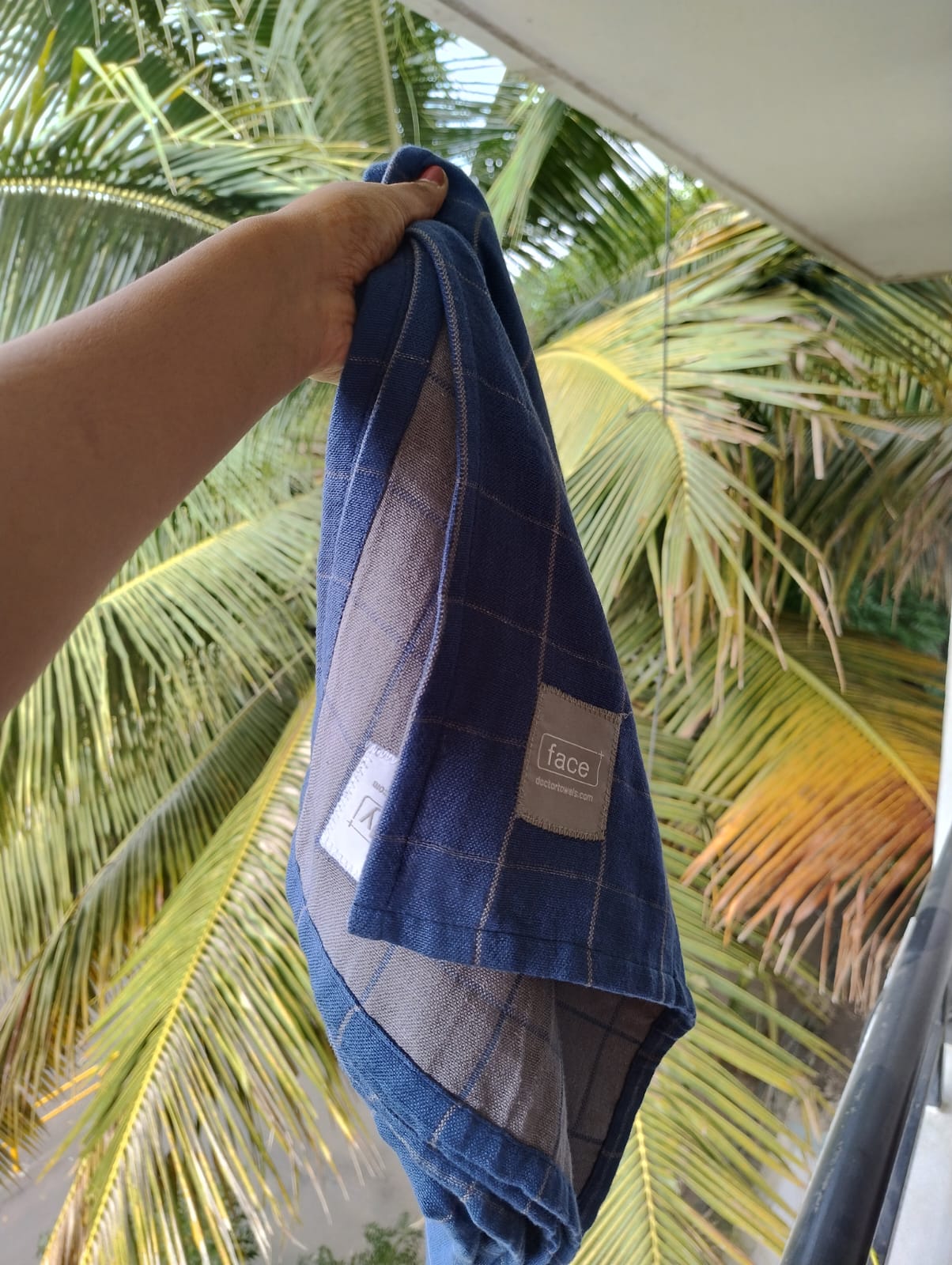 Customer photo of Banana Double Cloth Bath Towel Plus Size | 330 GSM | 75 x 180 cm