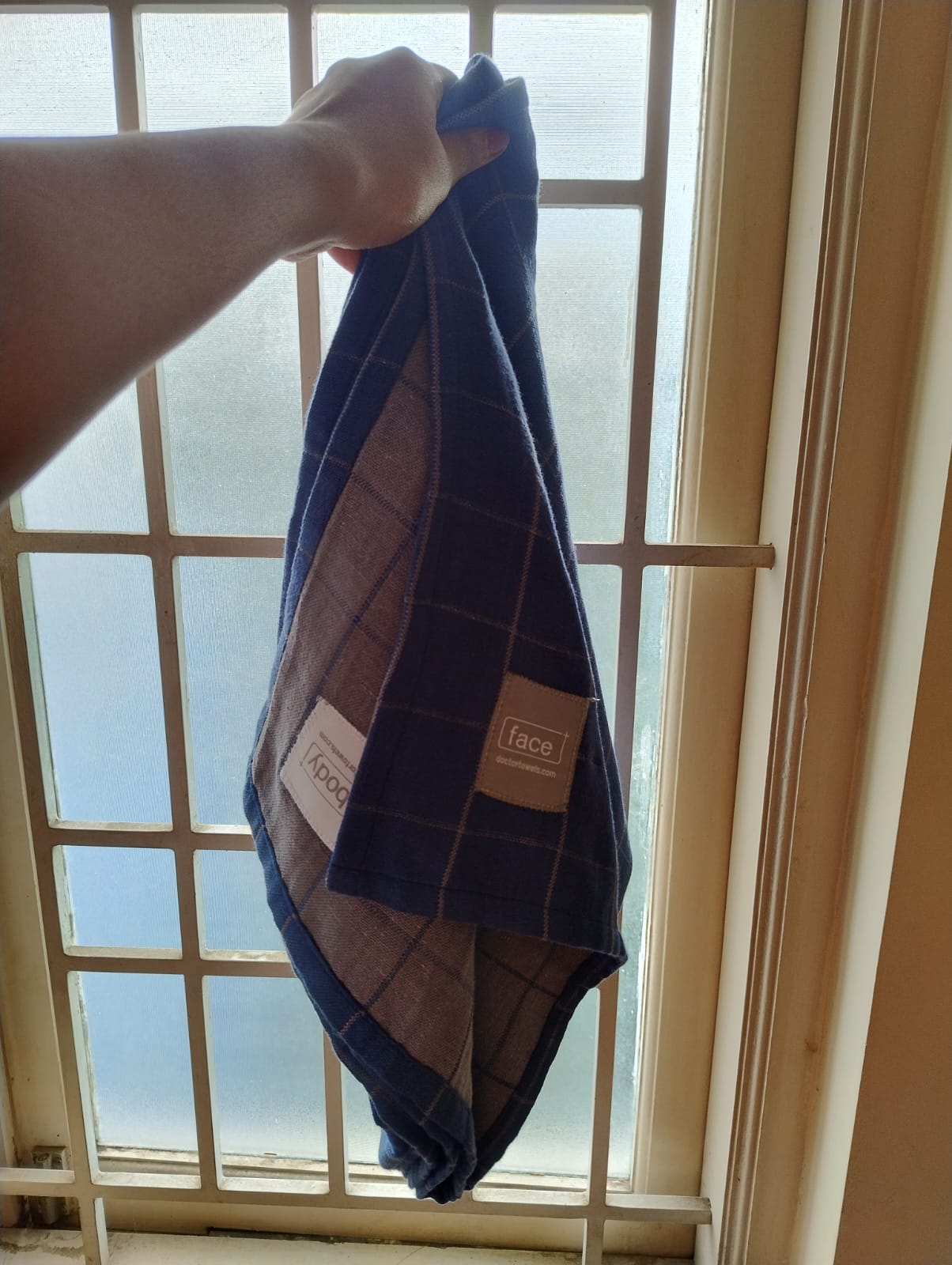 Customer photo of Banana Double Cloth Bath Towel Plus Size | 330 GSM | 75 x 180 cm