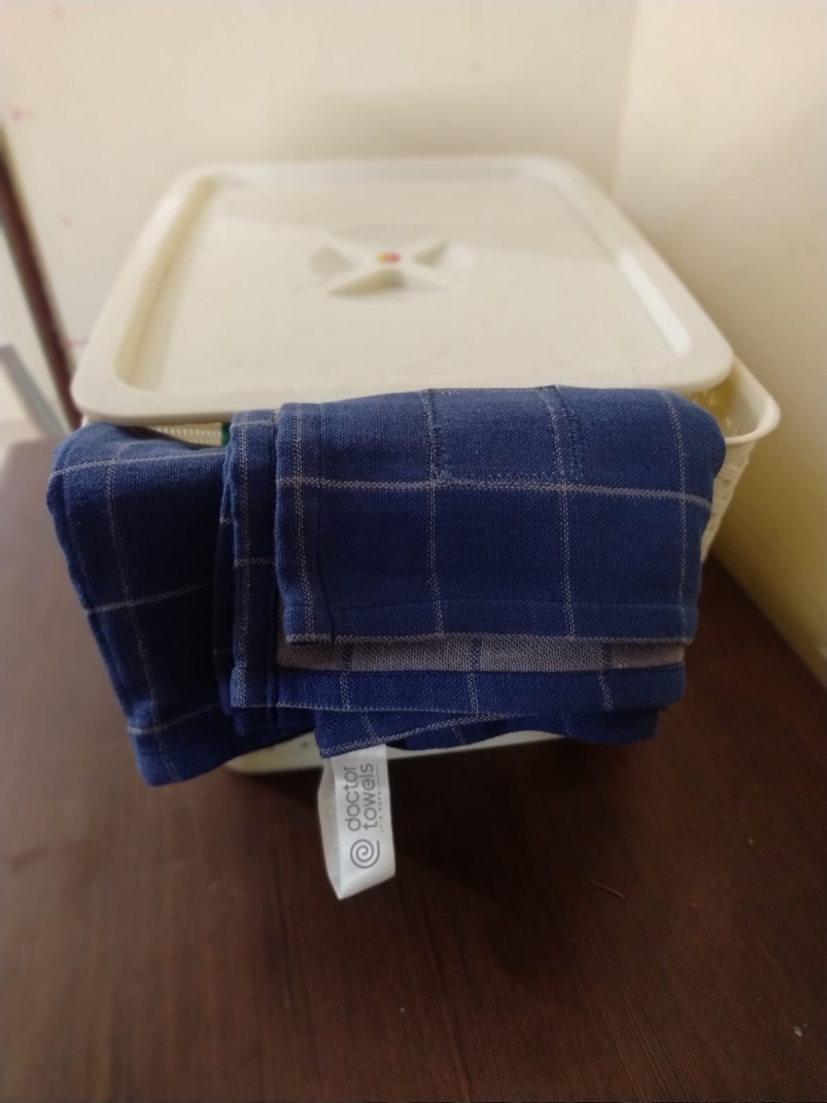 Customer photo of Banana Double Cloth Bath Towel Plus Size | 330 GSM | 75 x 180 cm